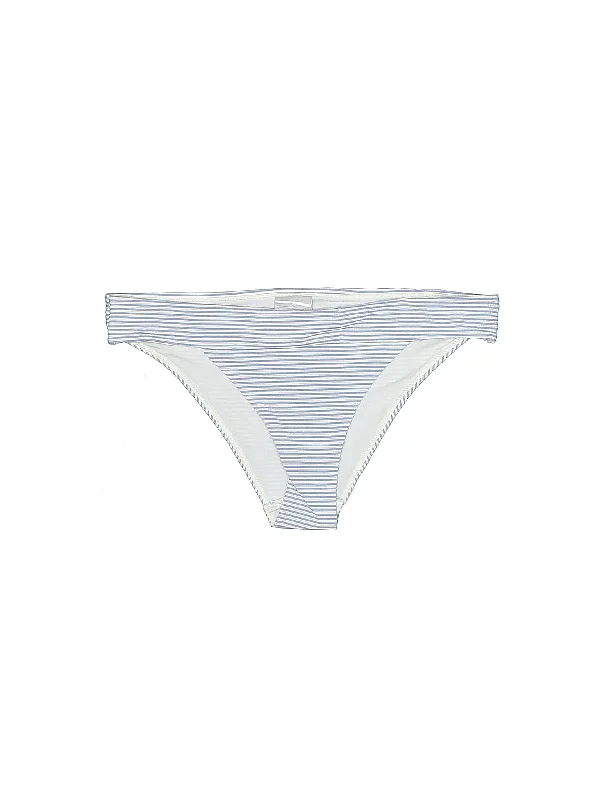 Swimsuit Bottoms Mesh Panel Swimwear