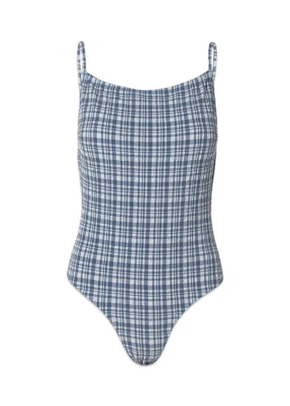 Eli Swimsuit - Blue Shadow Adjustable Strap Swimsuit