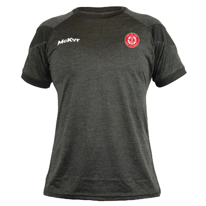 Mc Keever Tir na nOg GAA Core 22 T-Shirt - Womens - Black-- Houndstooth Herringbone Solid