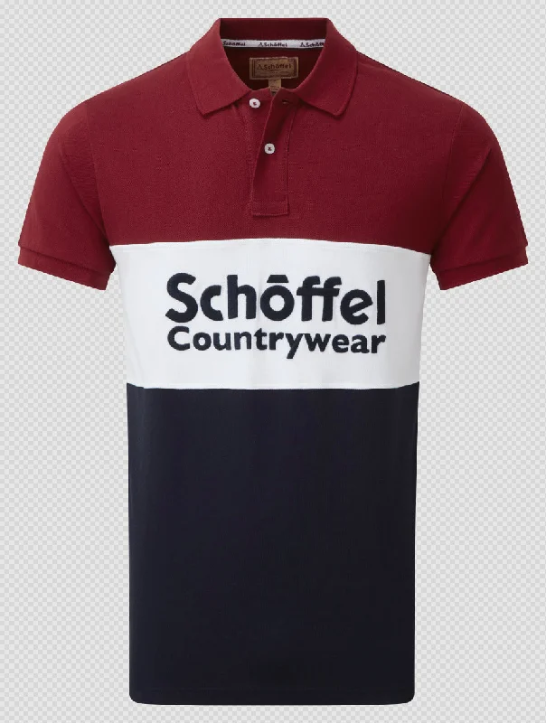 Schoffel Exeter Heritage Polo Shirt-- Elasticated Padded Insulated
