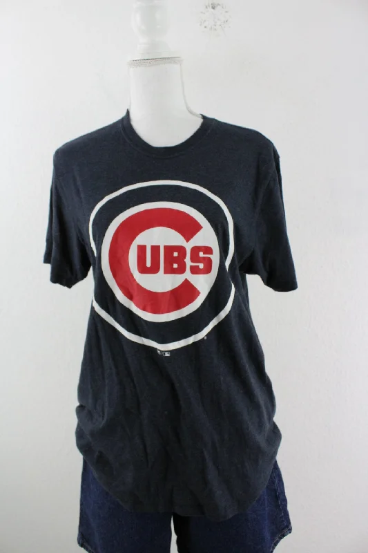 Vintage UBS T-Shirt (S)-- Fleece Nylon Spandex