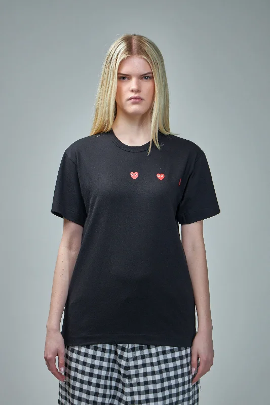 T-Shirt Short Sleeve-- Real Fur Shearling Chenille