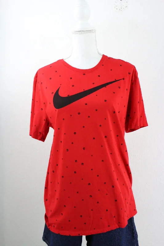 Vintage Nike Basketbal Shirt (L)-- Real Fur Shearling Chenille