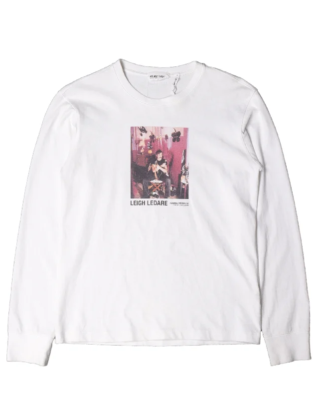 Artist Series Long Sleeve T-Shirt-- Fleece Fabric Down Fabric Feather Fabric