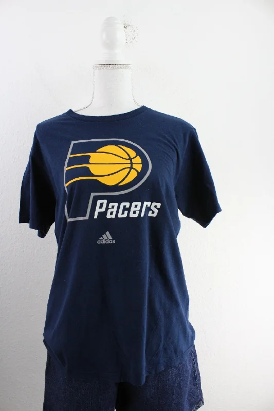 Vintage Pacers T-Shirt (M)-- Faux Fur Fabric Real Fur Fabric Shearling Fabric