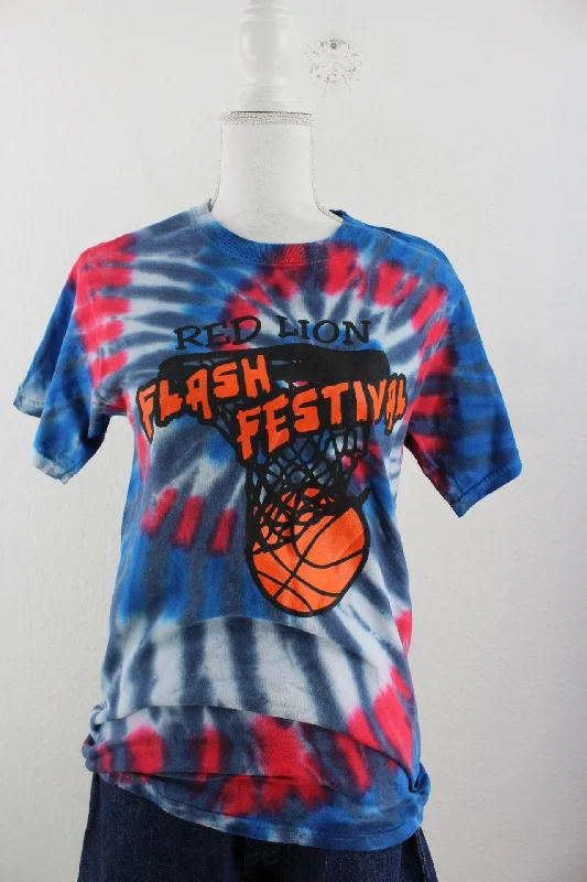 Vintage Tie Dye T-Shirt (S)-- Mesh Canvas Denim