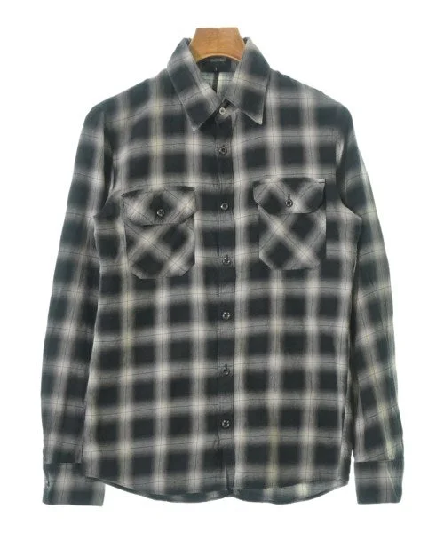 ATTACHMENT Casual shirts-- Denim Fabric Leather Fabric Suede Fabric