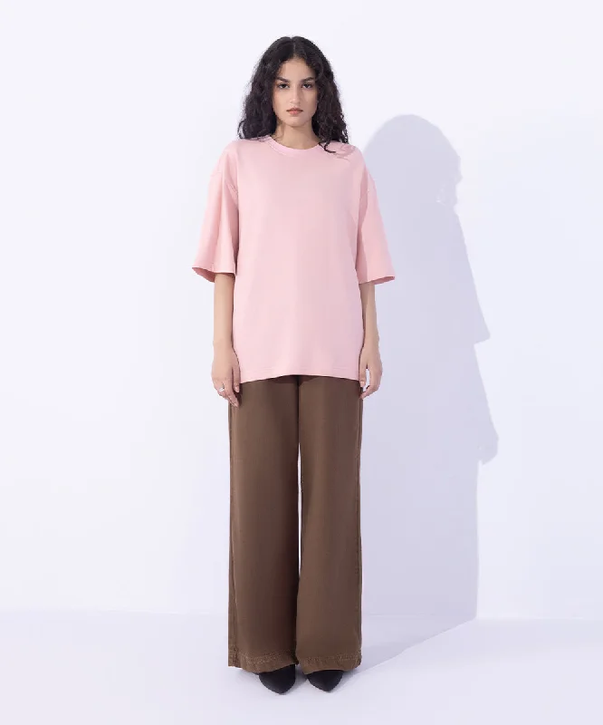 Oversized T-Shirt-- Elasticated Padded Insulated
