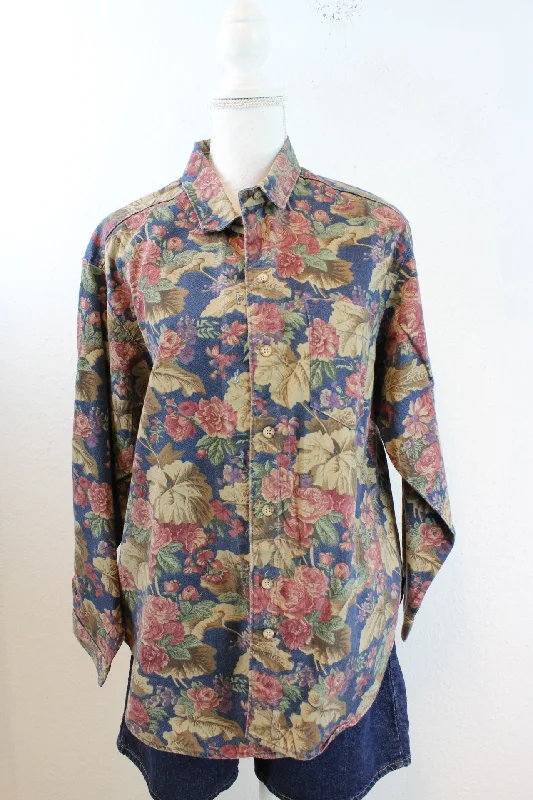 Vintage Orvis Shirt (L)-- Fashionable Trendy Casual