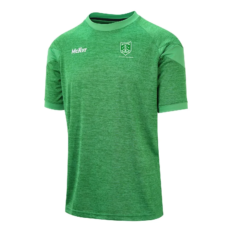Mc Keever Crossabeg/Ballymurn GAA Core 22 T-Shirt - Adult - Green-- Thin T-Shirt Open Front Quick Dry