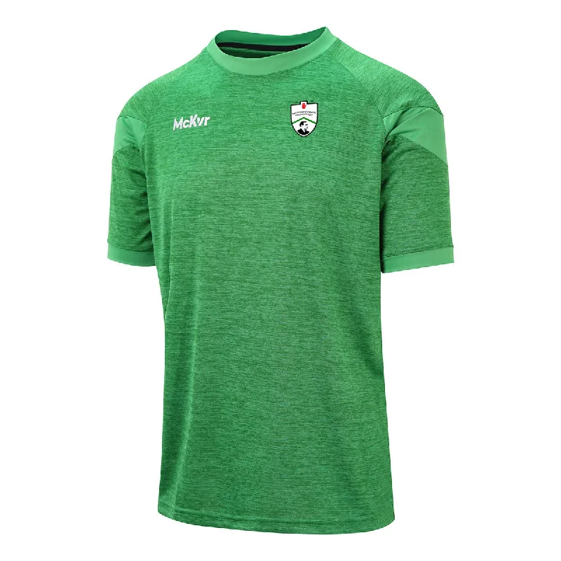 Mc Keever Fintona Pearses GAA Core 22 T-Shirt - Adult - Green-- Satin Fabric Silk Fabric Chiffon Fabric