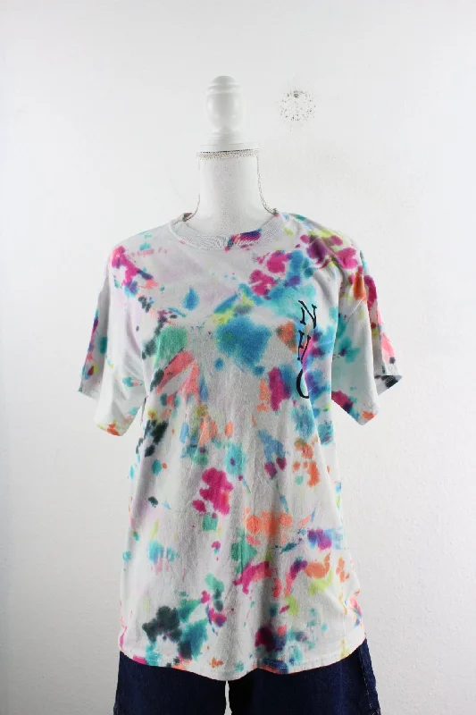 Vintage Tie Dye T-Shirt (M)-- Terry Blend Velvet Blend Canvas Blend