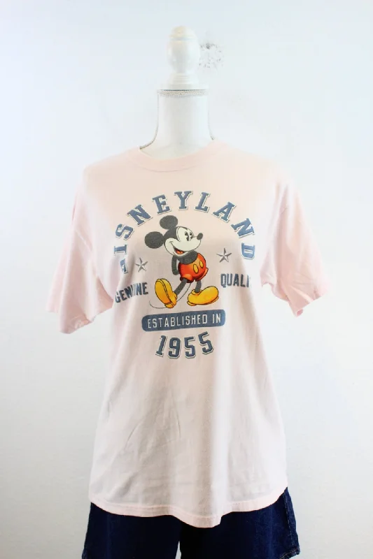 Vintage Disneyland T-Shirt (M)-- Nylon Fabric Polyester Fabric Spandex Fabric