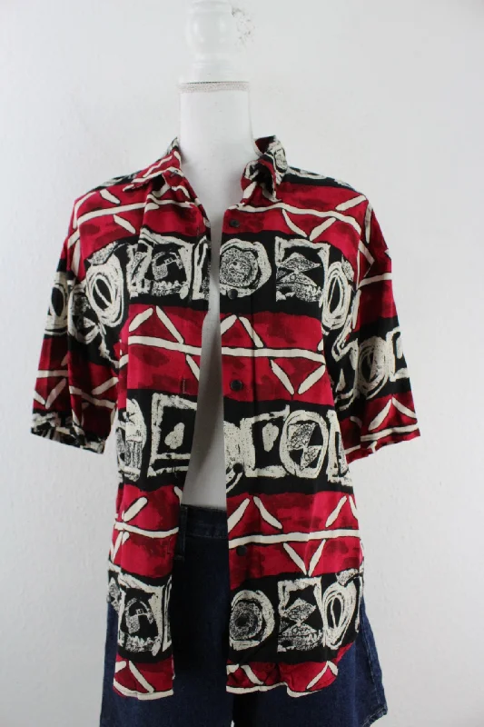 Vintage Bobbie Brooks Shirt (M)-- Cozy Warm Stylish