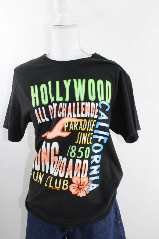 Vintage California T-Shirt (M)-- Graphic T-Shirt Round Neck Polyester