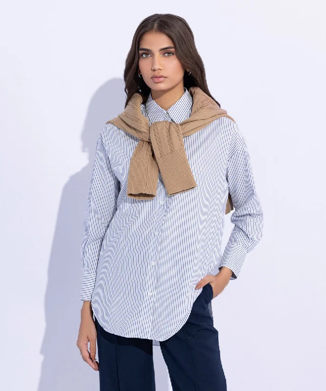 Yarn-Dyed Shirt-- Elegant Classic Vintage