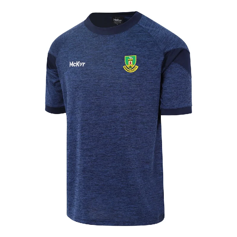 Mc Keever Monaghan RFC Core 22 T-Shirt - Adult - Navy-- Fitted T-Shirt Seamless Stretchy