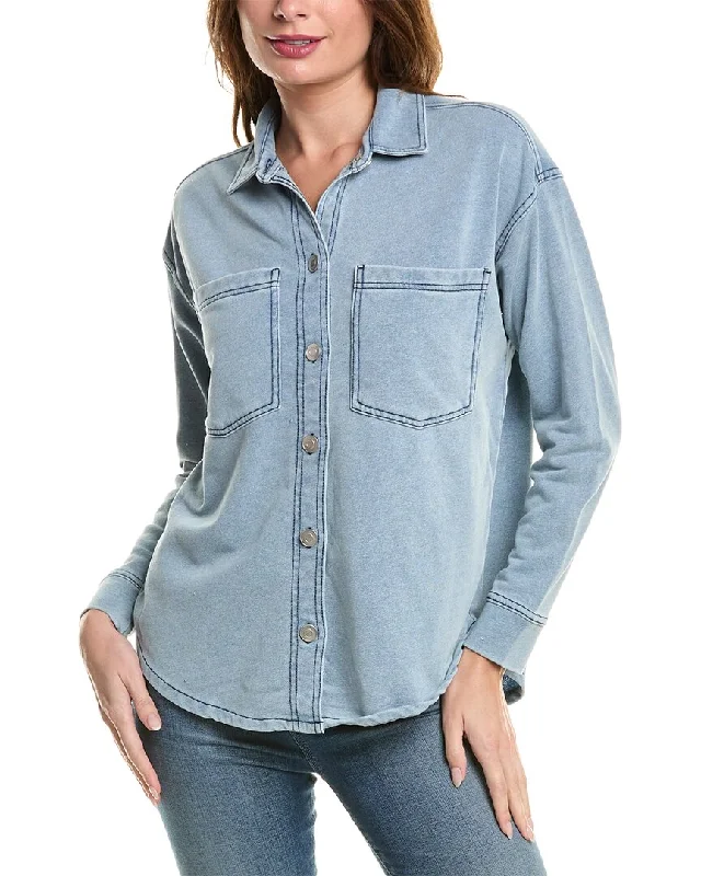 beachlunchlounge Tabitha Shirt-- Fitted T-Shirt Seamless Stretchy