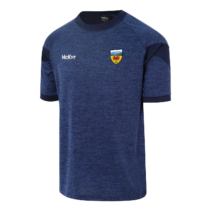 Mc Keever Gloucestershire GAA Core 22 T-Shirt - Adult - Navy-- Satin Fabric Silk Fabric Chiffon Fabric