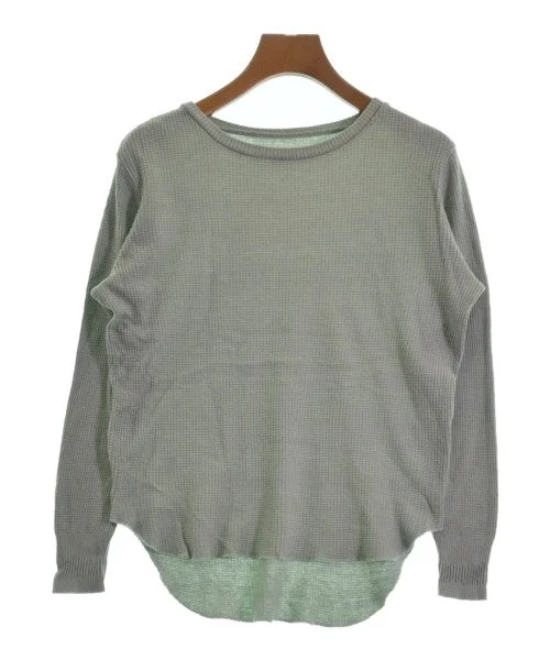 Artwork Blue Tee Shirts/Tops-- Hooded Caped Shawl Collar
