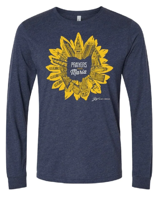 Shirt:  GV Art Long Sleeve Sunflower-- Hooded Caped Shawl Collar