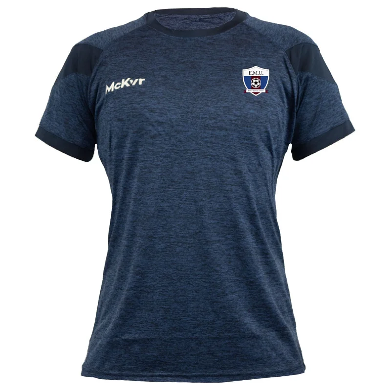 Mc Keever East Meath United FC Core 22 T-Shirt - Womens - Navy-- Zippered Front Buttoned Front Snap Front