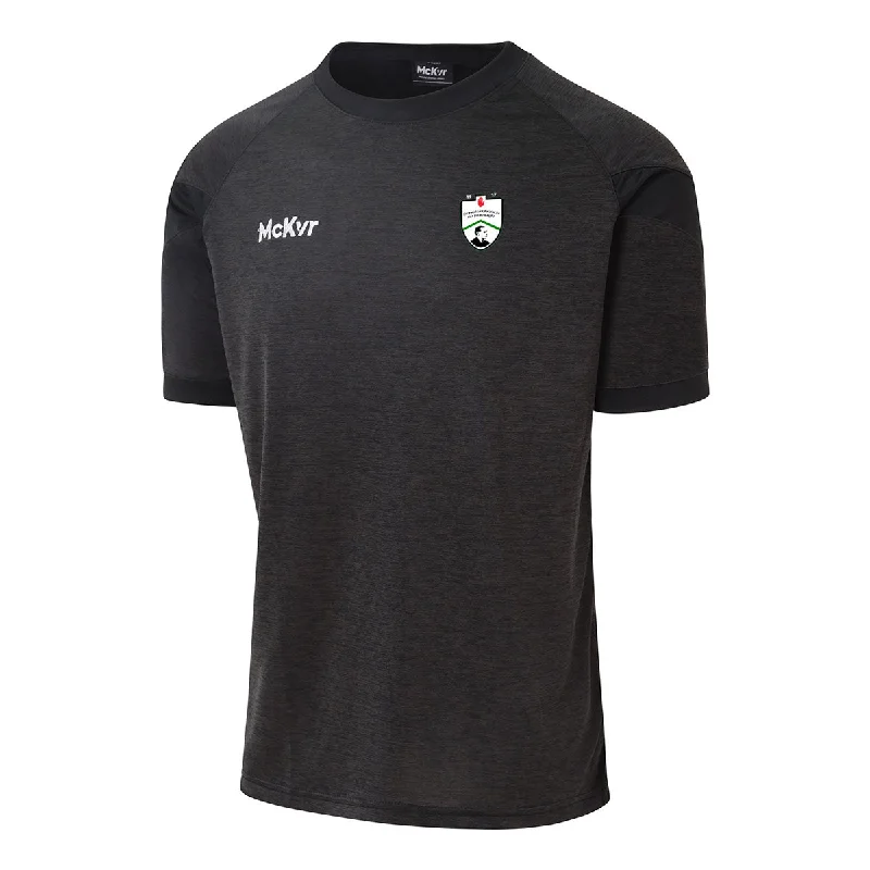 Mc Keever Fintona Pearses GAA Core 22 T-Shirt - Adult - Black-- Front Pockets Side Pockets Patch Pockets