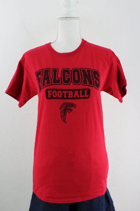 Vintage Falcons T-Shirt (S)-- Print Jacquard Patchwork
