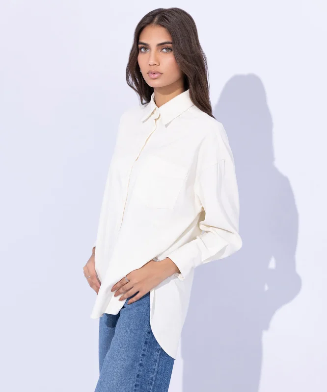 Corduroy Oversized Shirt-- Machine Wash Dry Clean Hand Wash
