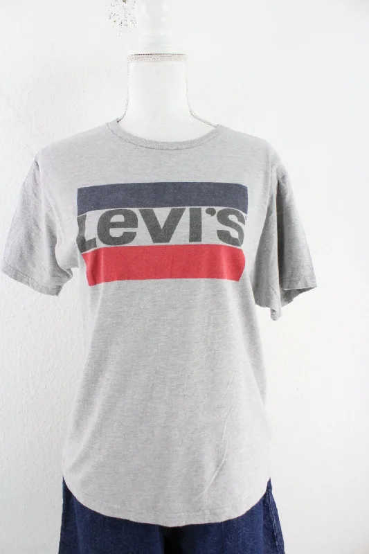Vintage Levi´s T-Shirt (M)-- Front Pockets Side Pockets Patch Pockets