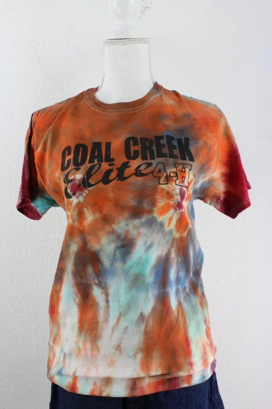 Vintage Coal Creek T-Shirt (S)-- Houndstooth Herringbone Solid