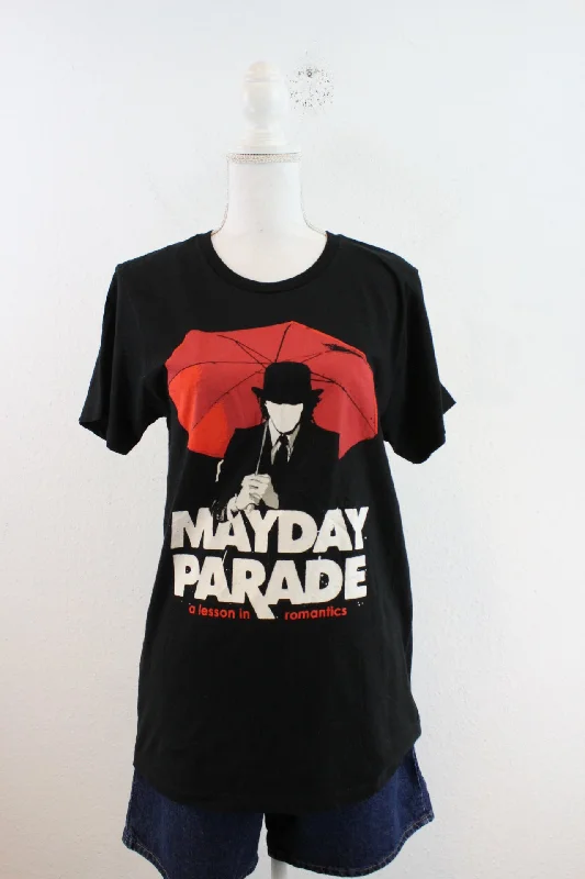Vintage Mayday Parade T-Shirt (M)-- Sequined Glittery Shiny