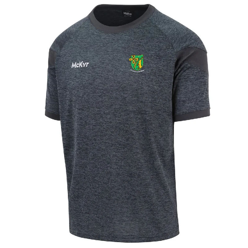 Mc Keever Granemore GFC Core 22 T-Shirt - Adult - Charcoal-- Boxy Fit Fitted Loose
