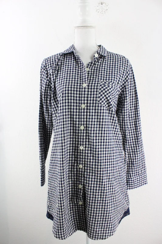 Vintage Sonoma Shirt (S)-- Zippered Front Buttoned Front Snap Front
