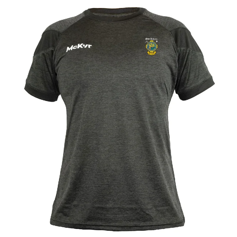 Mc Keever Eire Og GAC Craigavon Core 22 T-Shirt - Womens - Black-- Hooded Caped Shawl Collar