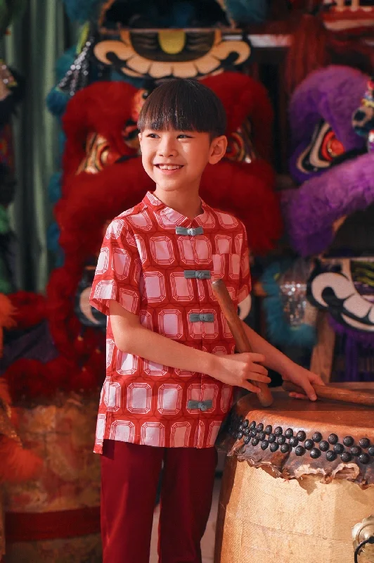 The Chinatown Oriental Shirt - Prosper-- Layered Multi-layer Single Layer