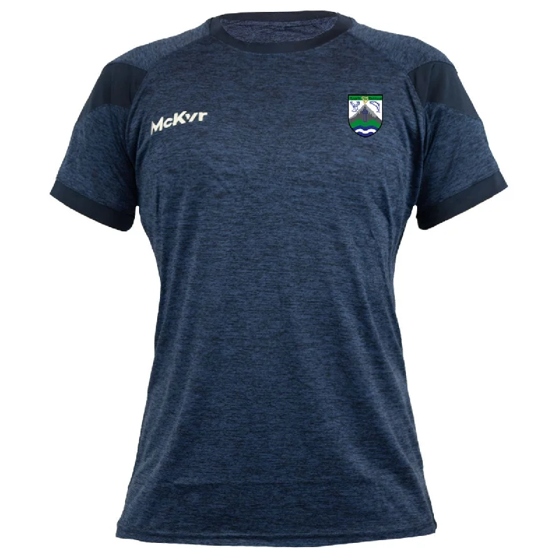 Mc Keever CLG Ghaoth Dobhair Core 22 T-Shirt - Womens - Navy-- Nylon Fabric Polyester Fabric Spandex Fabric