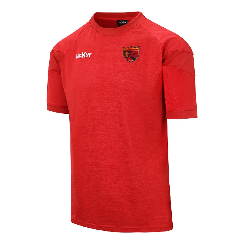 Mc Keever Ballingeary GAA Core 22 T-Shirt - Adult - Red-- Wool Fabric Cashmere Fabric Tweed Fabric