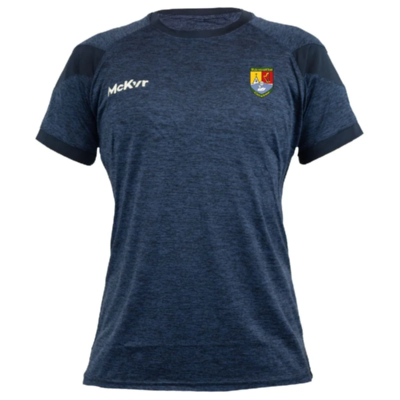 Mc Keever Carbery Rangers GAA Core 22 T-Shirt - Womens - Navy-- Collared Crew Neck Turtle Neck