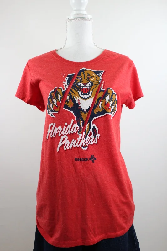 Vintage Florida Panthers T-Shirt (XL)-- Terry Blend Velvet Blend Canvas Blend
