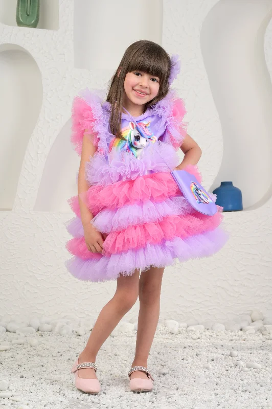 Pre-Order: Purple Rainbow Unicon Dress Tunics Review highly