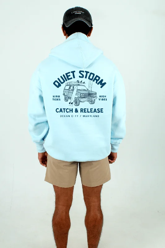 Catch and Release Hoodie Hoodie with Zipper Versatile Modern