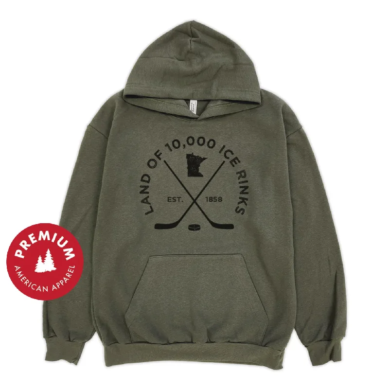 10K Rinks Premium Hoodie Hoodie with Logo Branding Identity