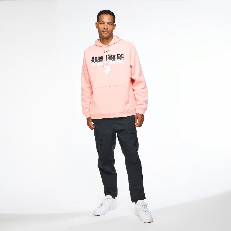 Angel City FC Nike Unisex Sol Rosa Repeat Club Fleece Hoodie Hoodie with Tied Waist Feminine Flattering