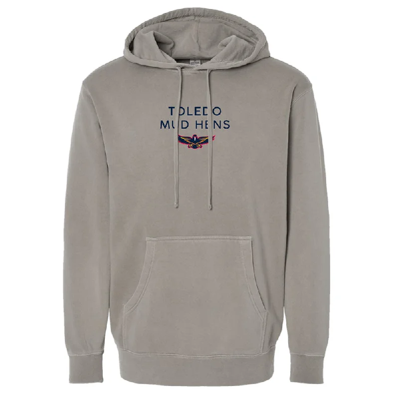 Toledo Mud Hens Minor Real Bird Embroidered Hoodie Hoodie with Pattern Geometric Abstract