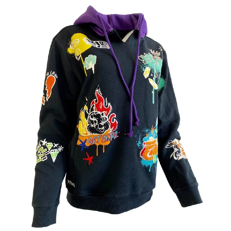 Get More Unisex Hooded Sweatshirt Hoodie with Crew Neck Simple Timeless