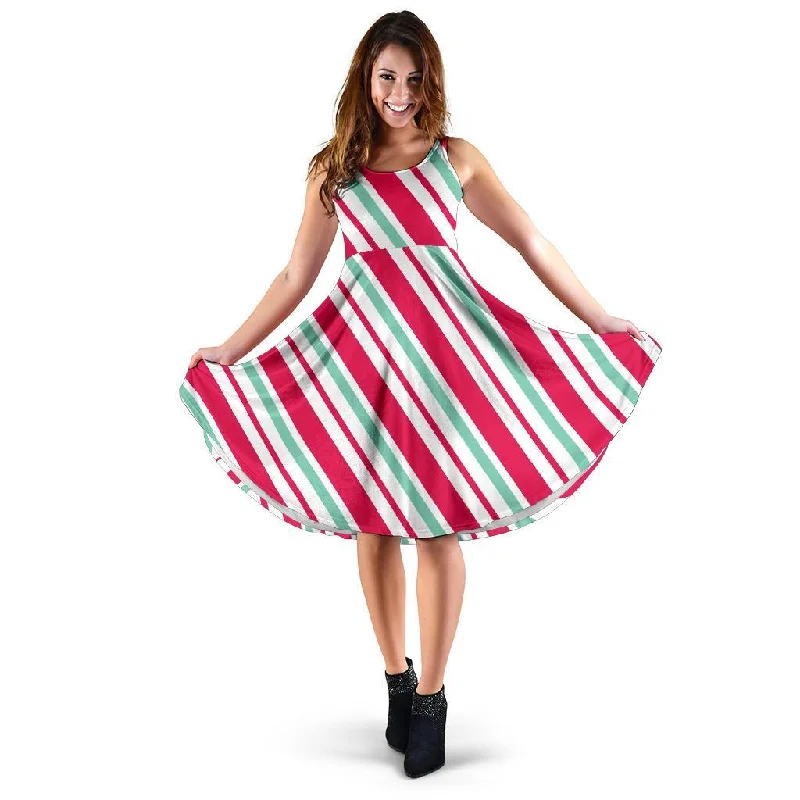 Lollipop Print Pattern Dress Tunics Stylish modern