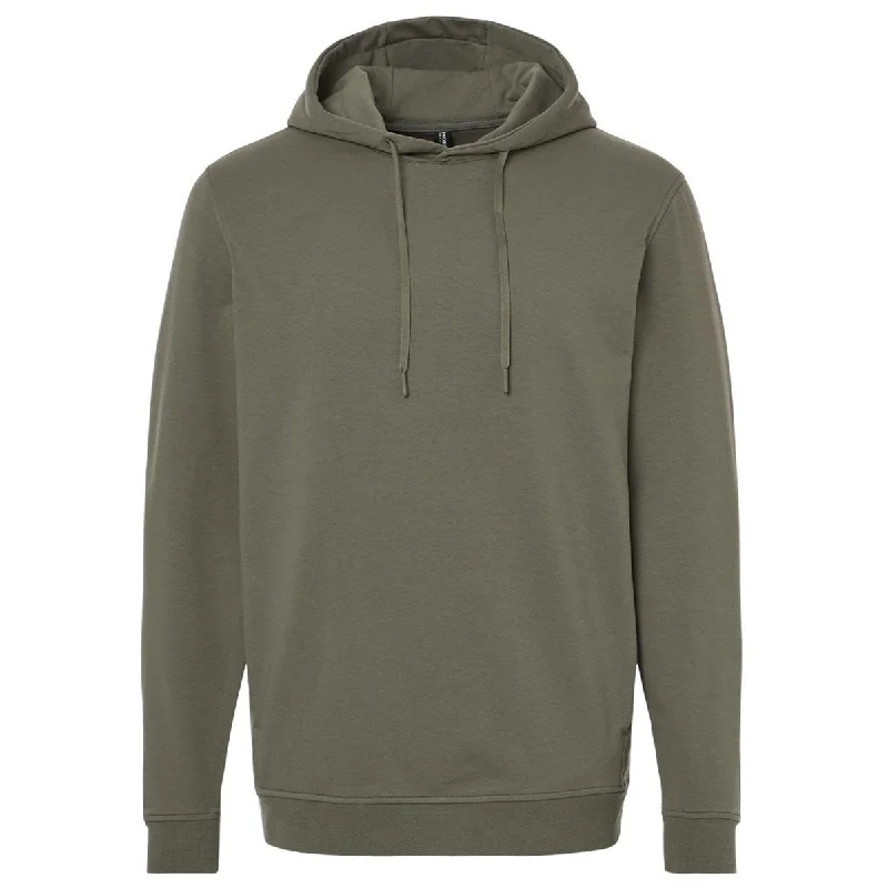 Independent Trading Co. Unisex Pine Perform Hooded Sweatshirt Hoodie with Earth Tones Natural Calm