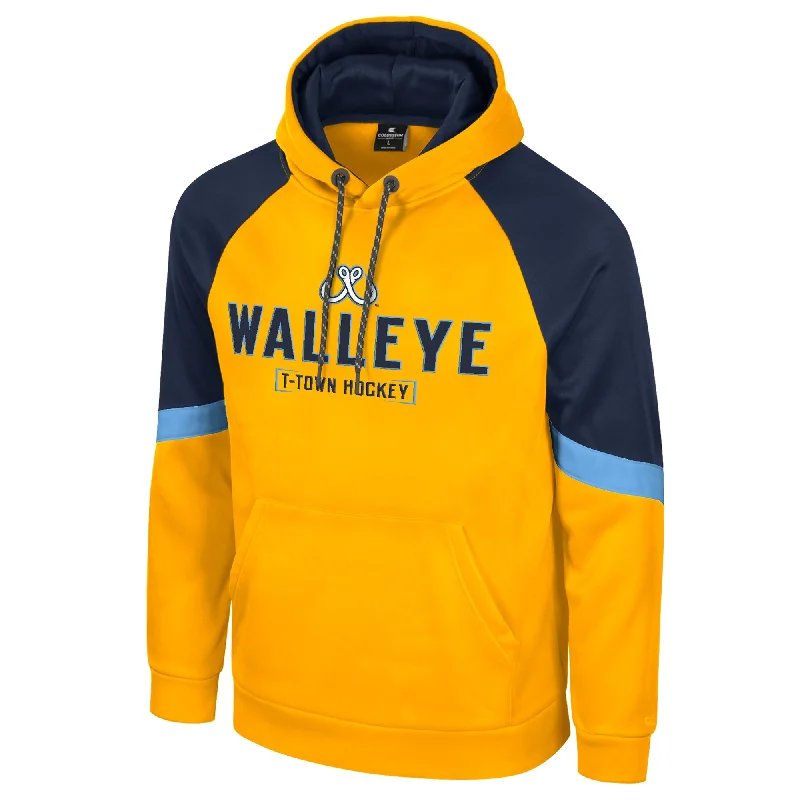 Toledo Walleye Prewitt Hoodie Hoodie with Slit Hem Functional Movement
