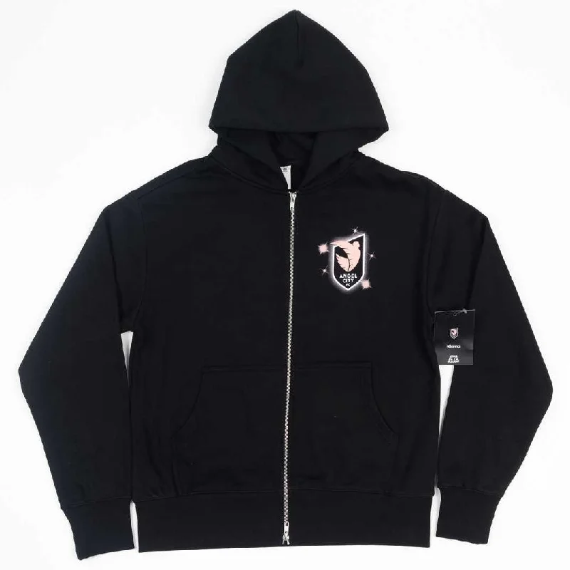 Del Alma de Los Angeles Unisex Full-Zip Hoodie Hoodie with Zipper Versatile Modern